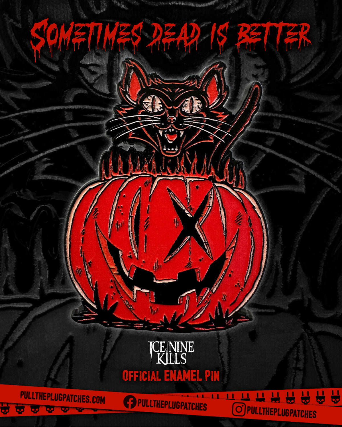 Ice Nine Kills - Sometimes Dead Is Better - Pin