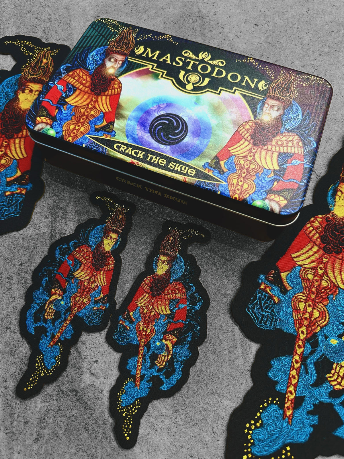 Mastodon - Crack The Skye - Tin Box Pin Set