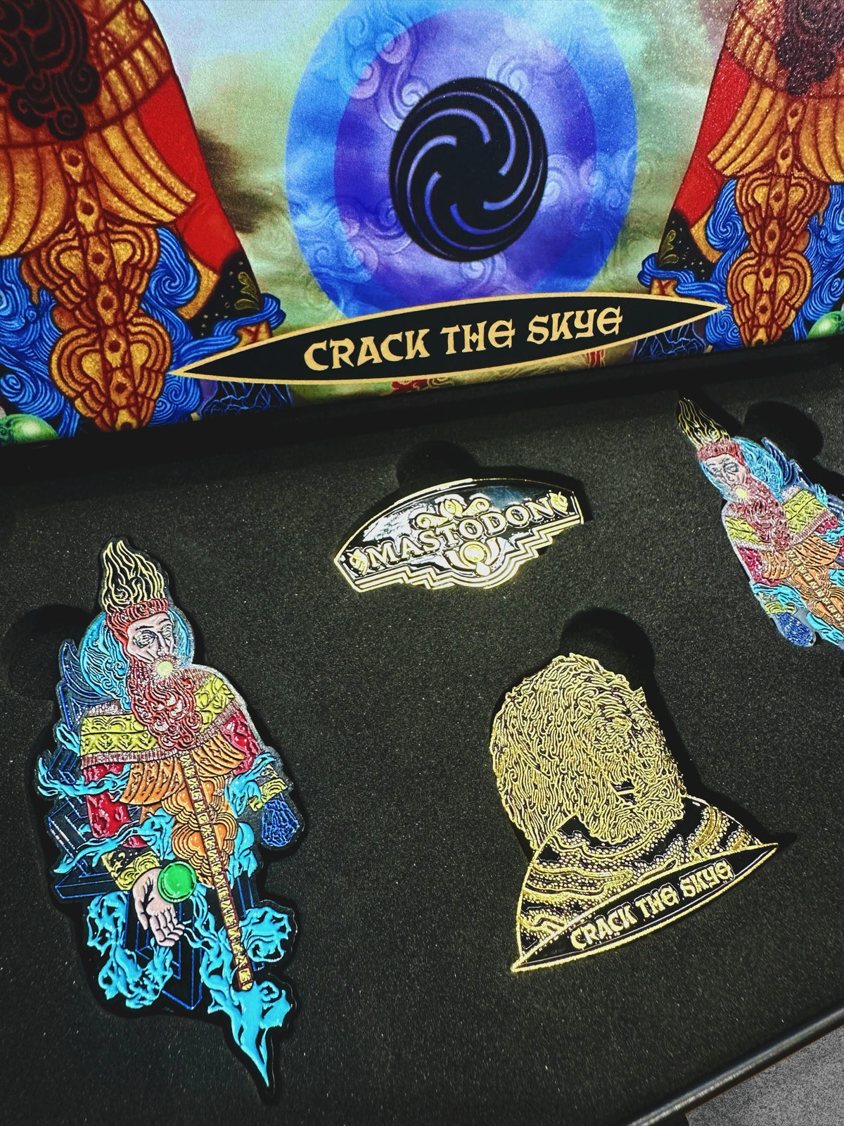 Mastodon - Crack The Skye - Tin Box Pin Set
