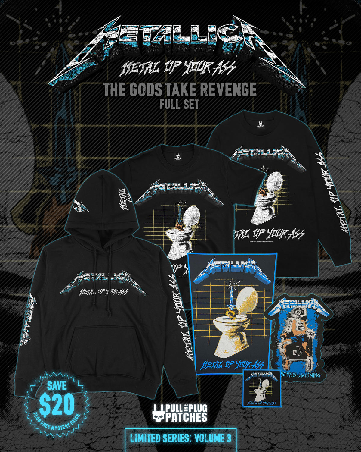Metallica – Metal Up Your Ass – The Gods Take Revenge – Full Set