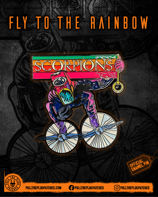 Scorpions - Fly To The Rainbow - Pin
