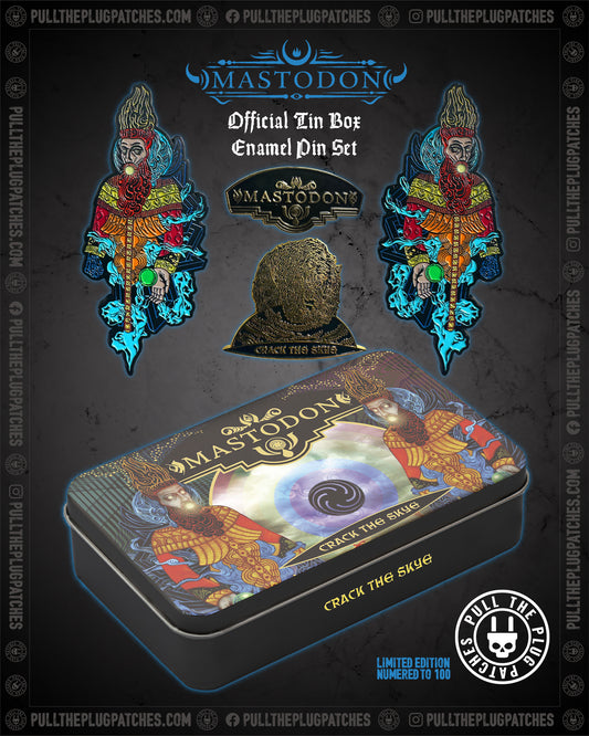 Mastodon - Crack The Skye - Tin Box Pin Set
