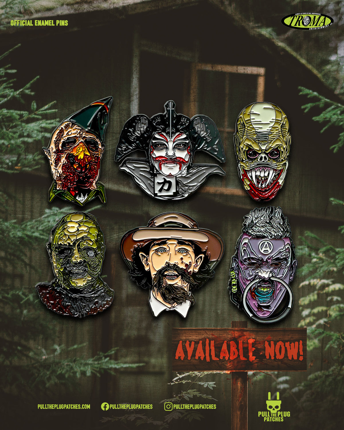 Class Of Nuke 'Em High - Enamel Pin