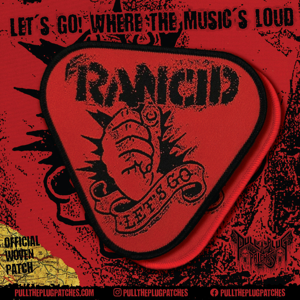 Rancid - Let's Go - Patch