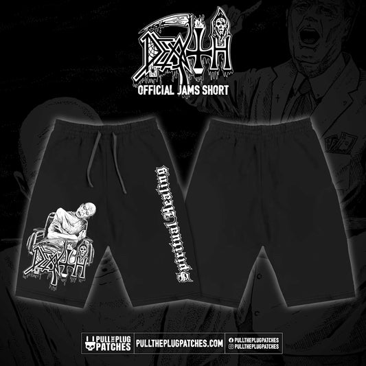 Death - Spiritual Healing x Riddickart 35th Anniversary - Jam Shorts (Limited Edition)