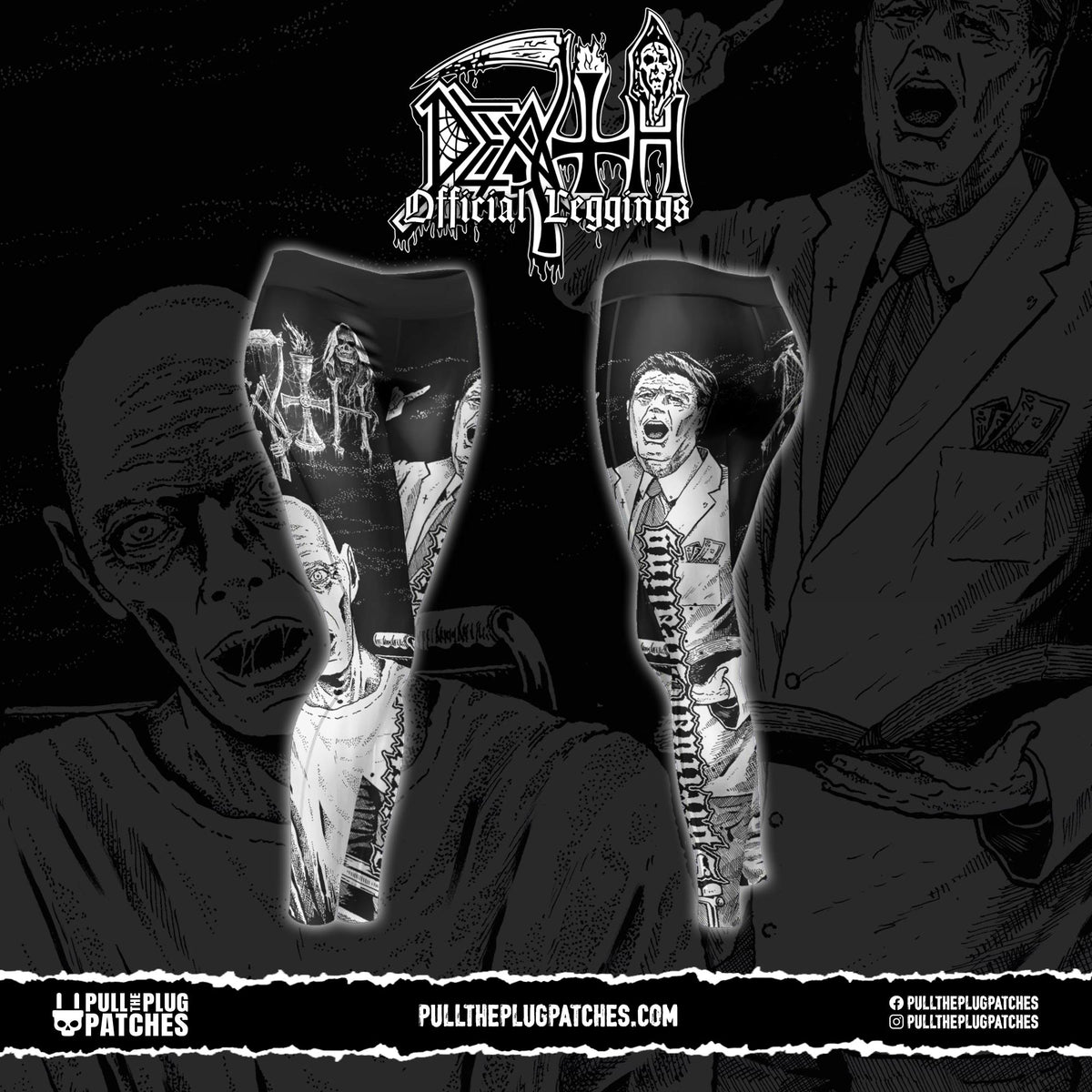Death - Spiritual Healing x Riddickart 35th Anniversary - Leggings (Limited Edition)