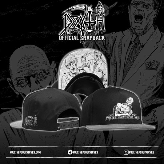 Death - Spiritual Healing x Riddickart 35th Anniversary - Snapback Hat (Limited Edition)