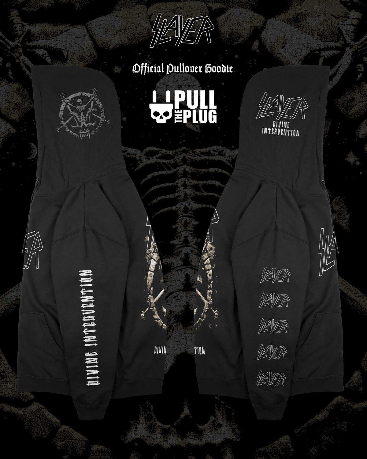 Slayer - Divine Intervention - Deluxe Pullover Hoodie