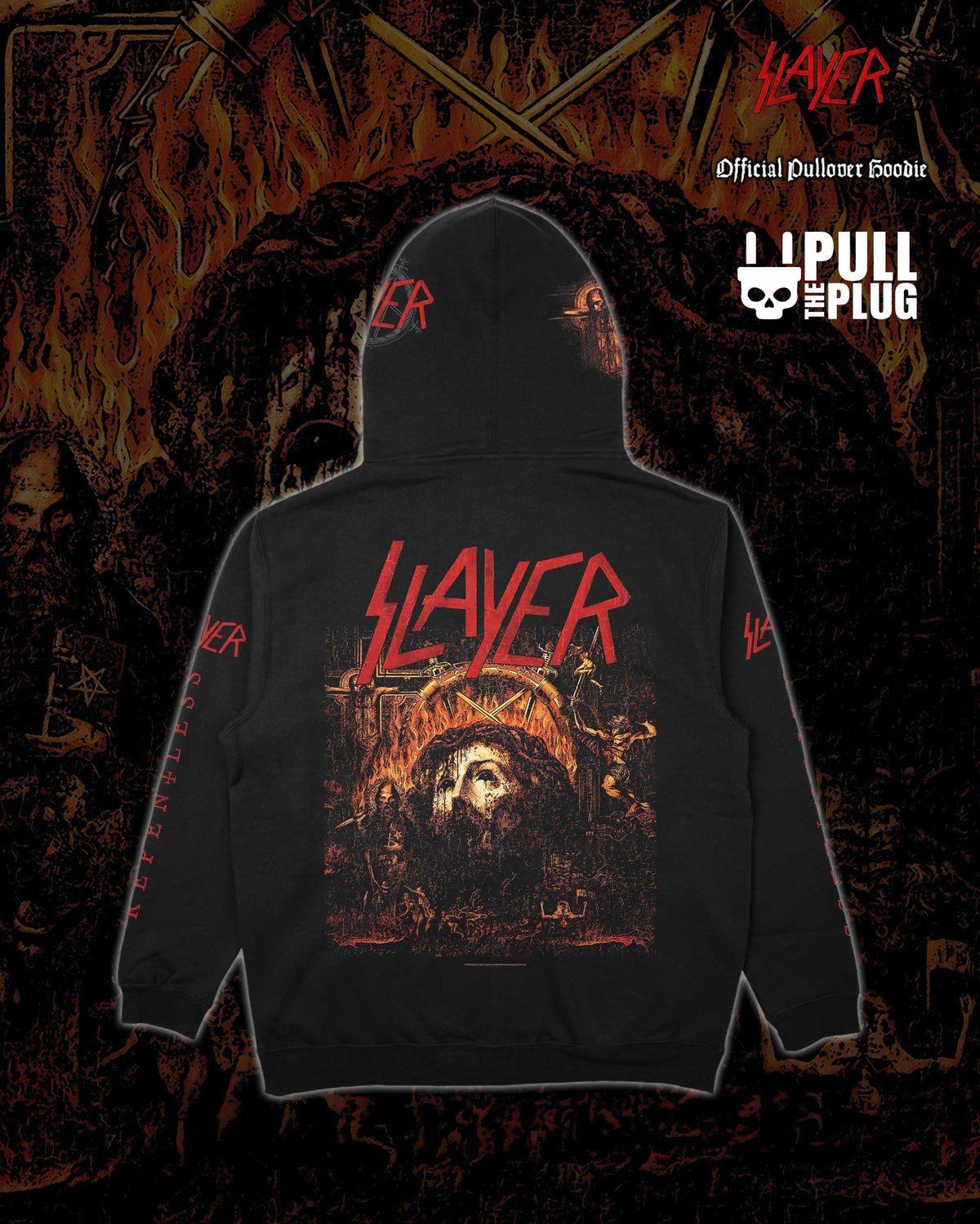 Slayer - Repentless - Deluxe Pullover Hoodie