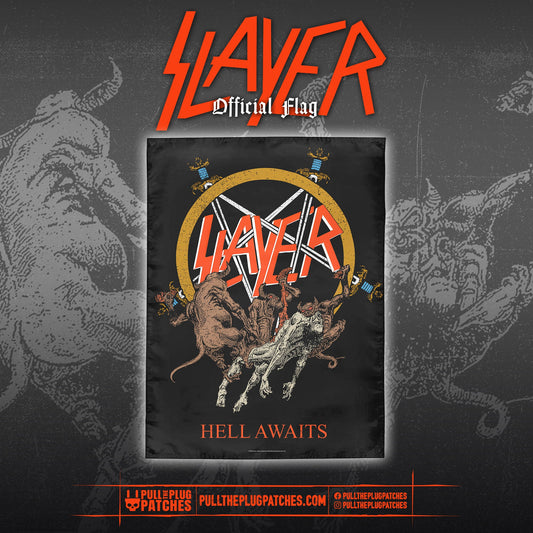 Slayer - Hell Awaits - Flag