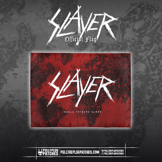 Slayer - World Painted Blood - Flag