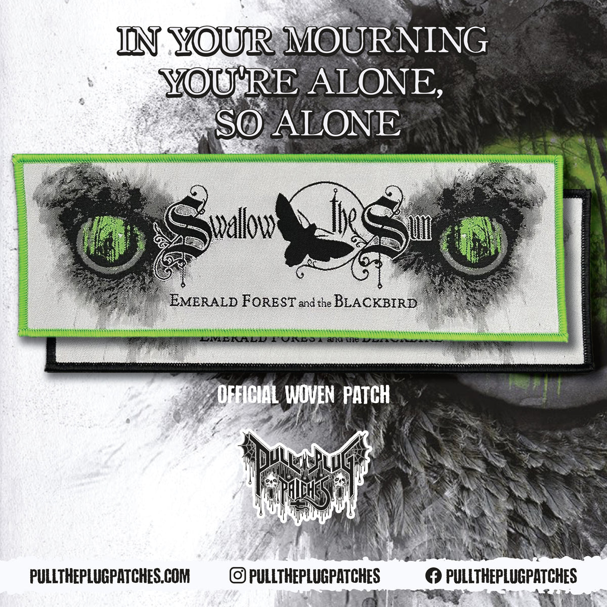 Swallow The Sun - Emerald Forest and the Blackbird - Strip Patch