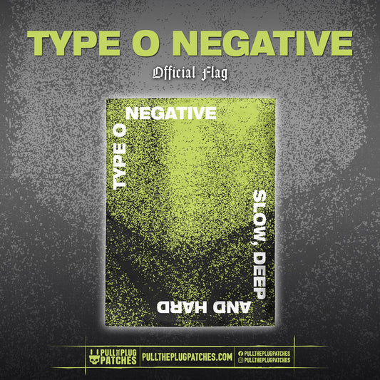 Type O Negative - Slow, Deep and Hard - Flag