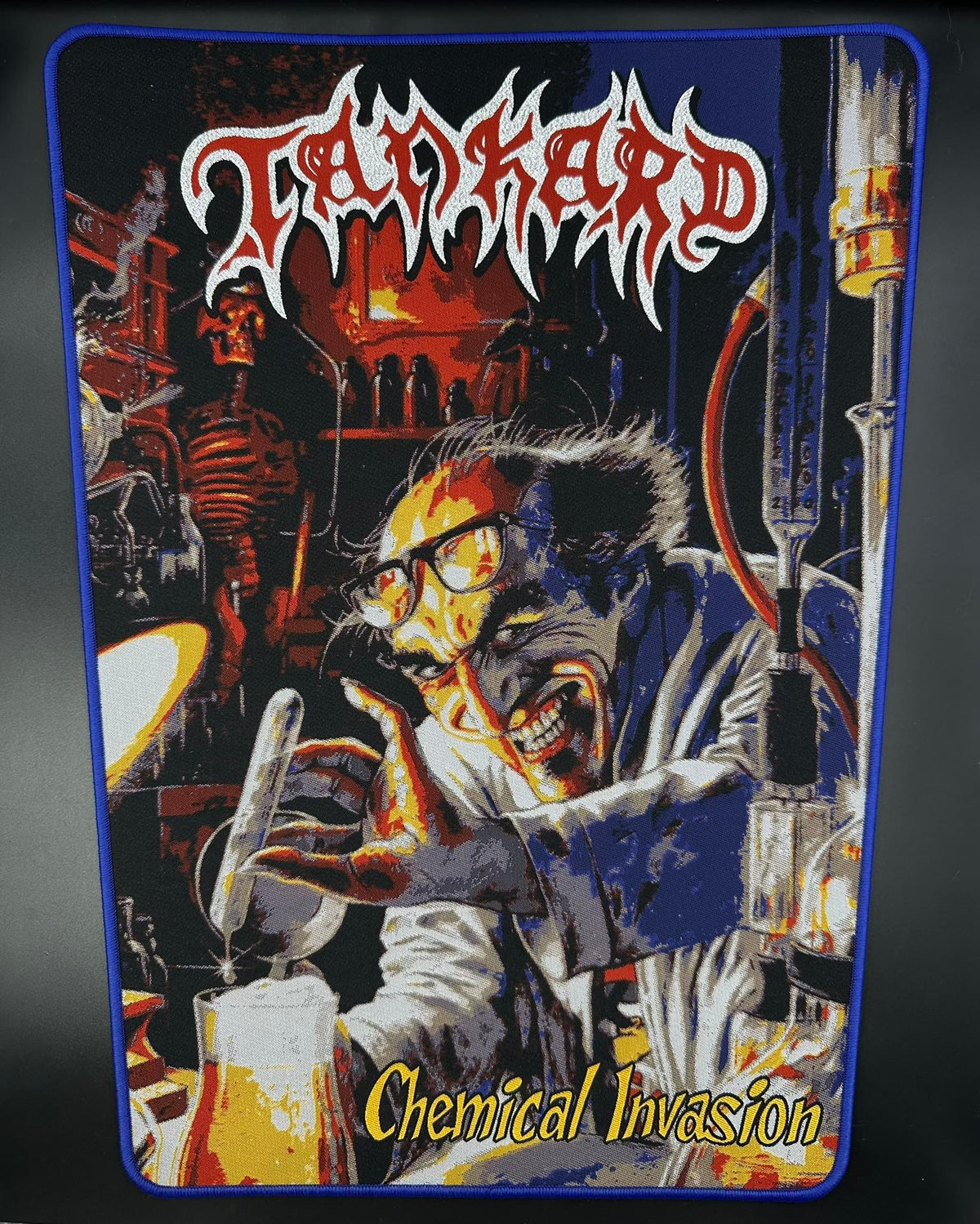 Tankard - Chemical Invasion - Backpatch
