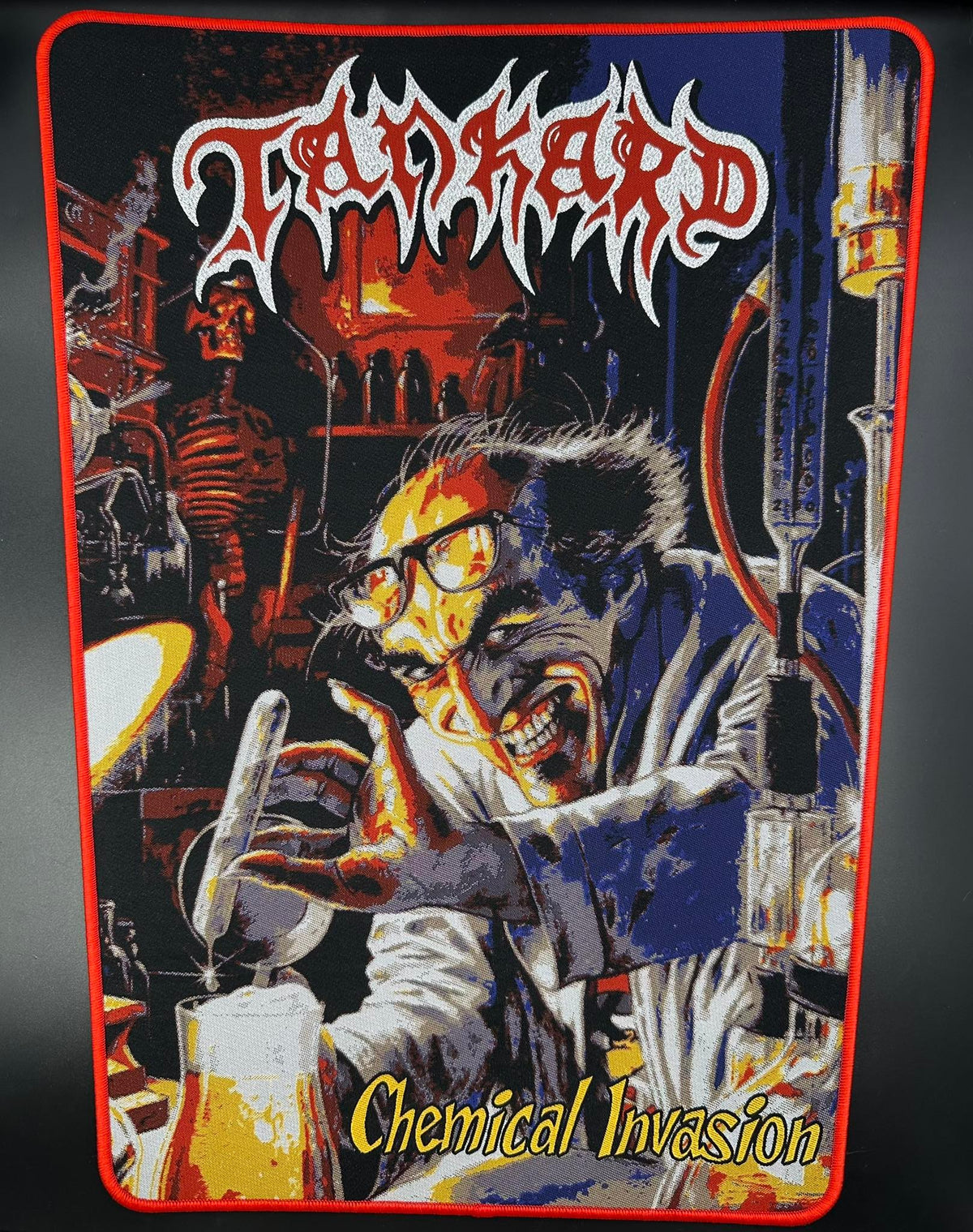 Tankard - Chemical Invasion - Backpatch