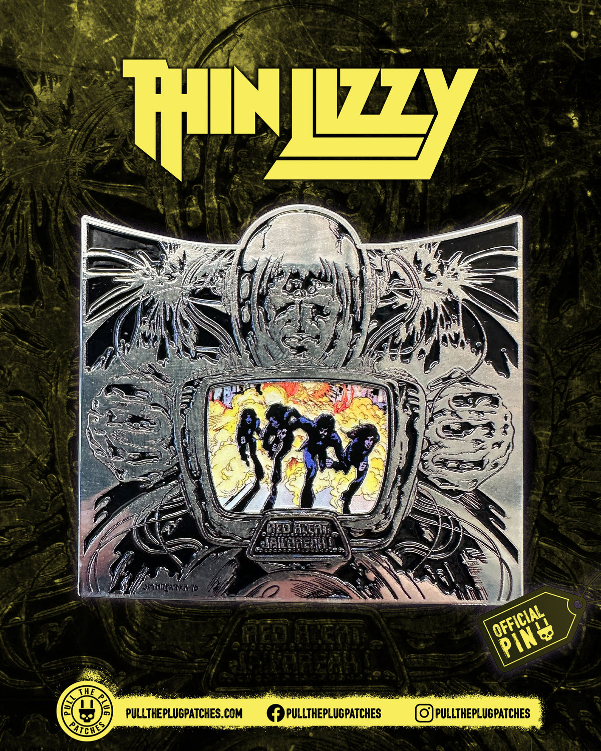 Thin Lizzy - Jailbreak - Enamel Pin