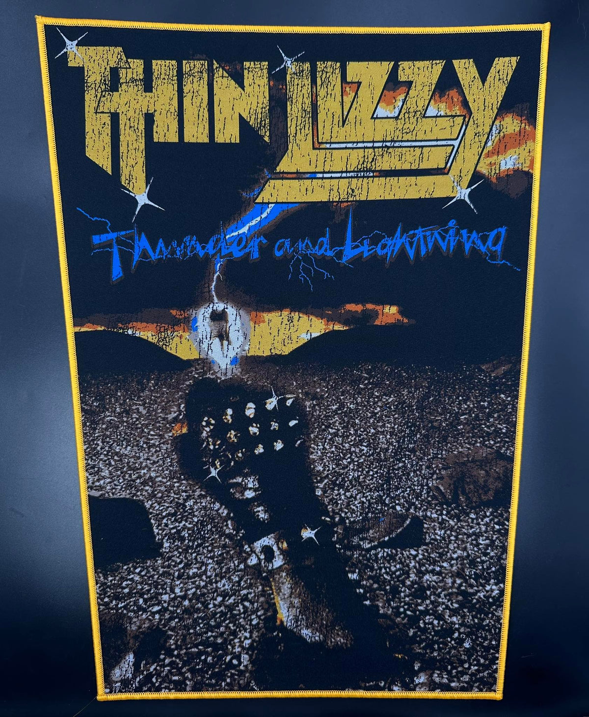 Thin Lizzy - Thunder And Lightning - Backpatch