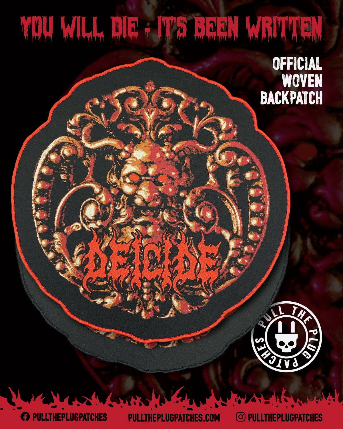 Deicide - Deicide - Backpatch