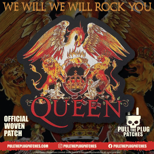 Queen - We Will Rock You - Oversize Patch
