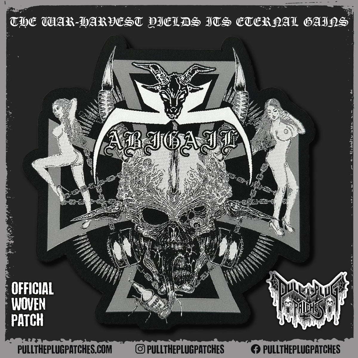 Abigail - Eastern Black Metal Yakuza - Oversize Patch