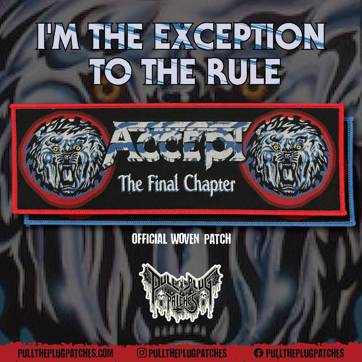 Accept - The Final Chapter - Strip Patch