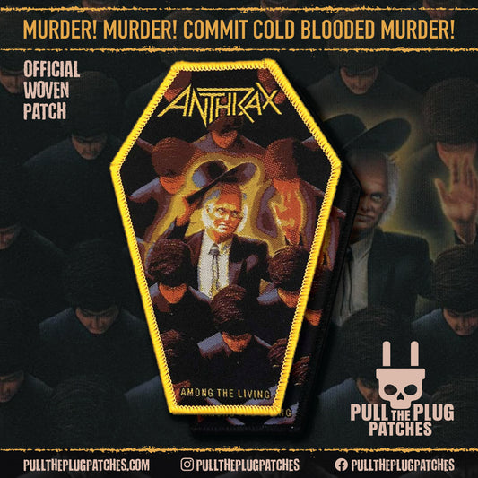 Anthrax - Among The Living Coffin - Patch
