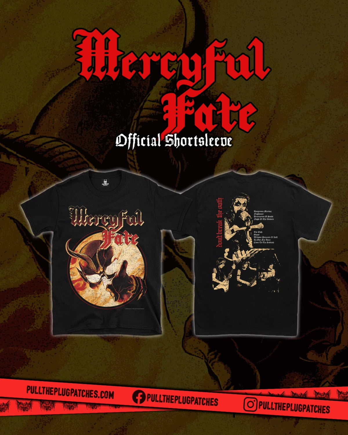 Mercyful Fate - Dont Break The Oath - Shortsleeve Shirt
