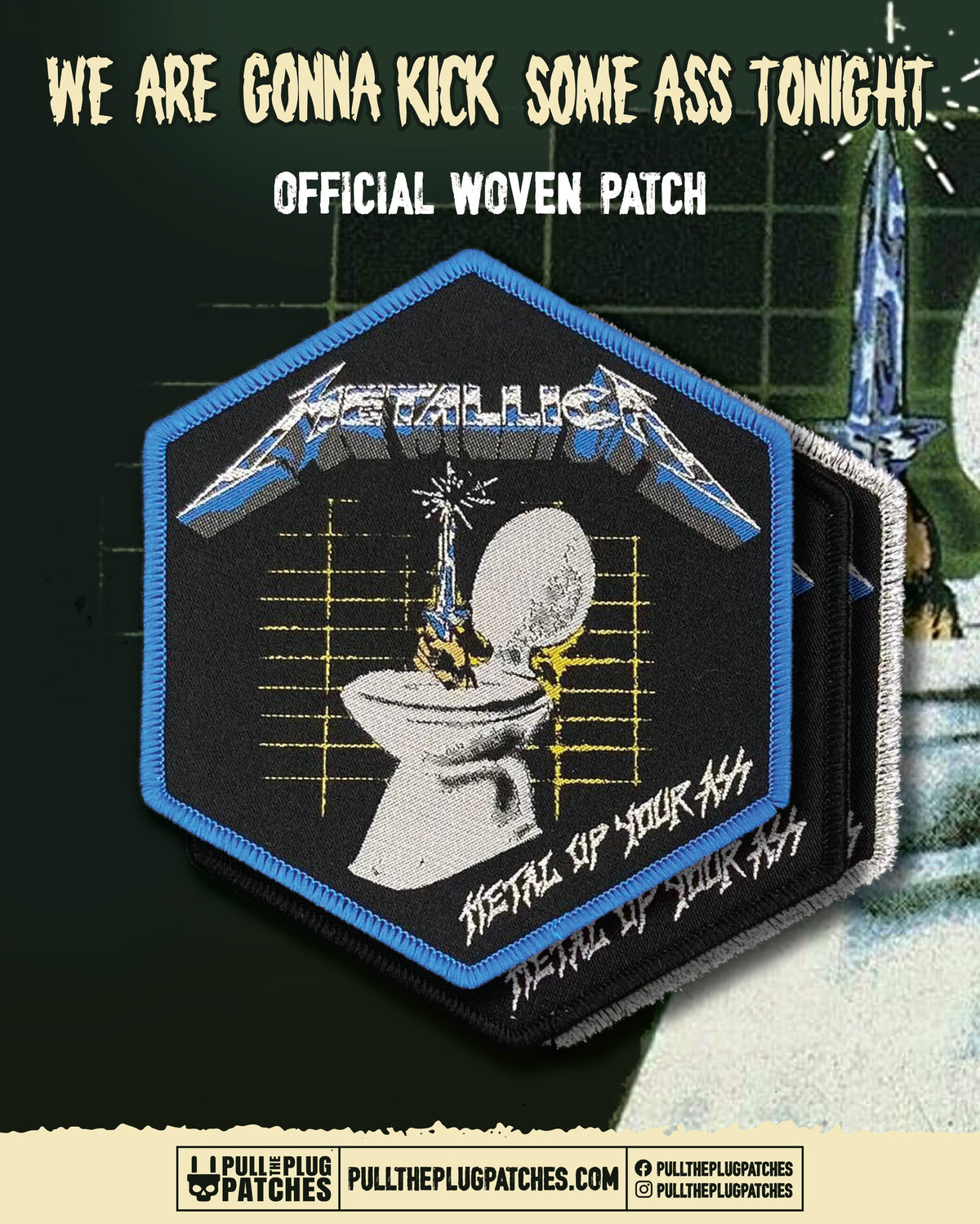 Metallica - Metal Up Your Ass - Patch