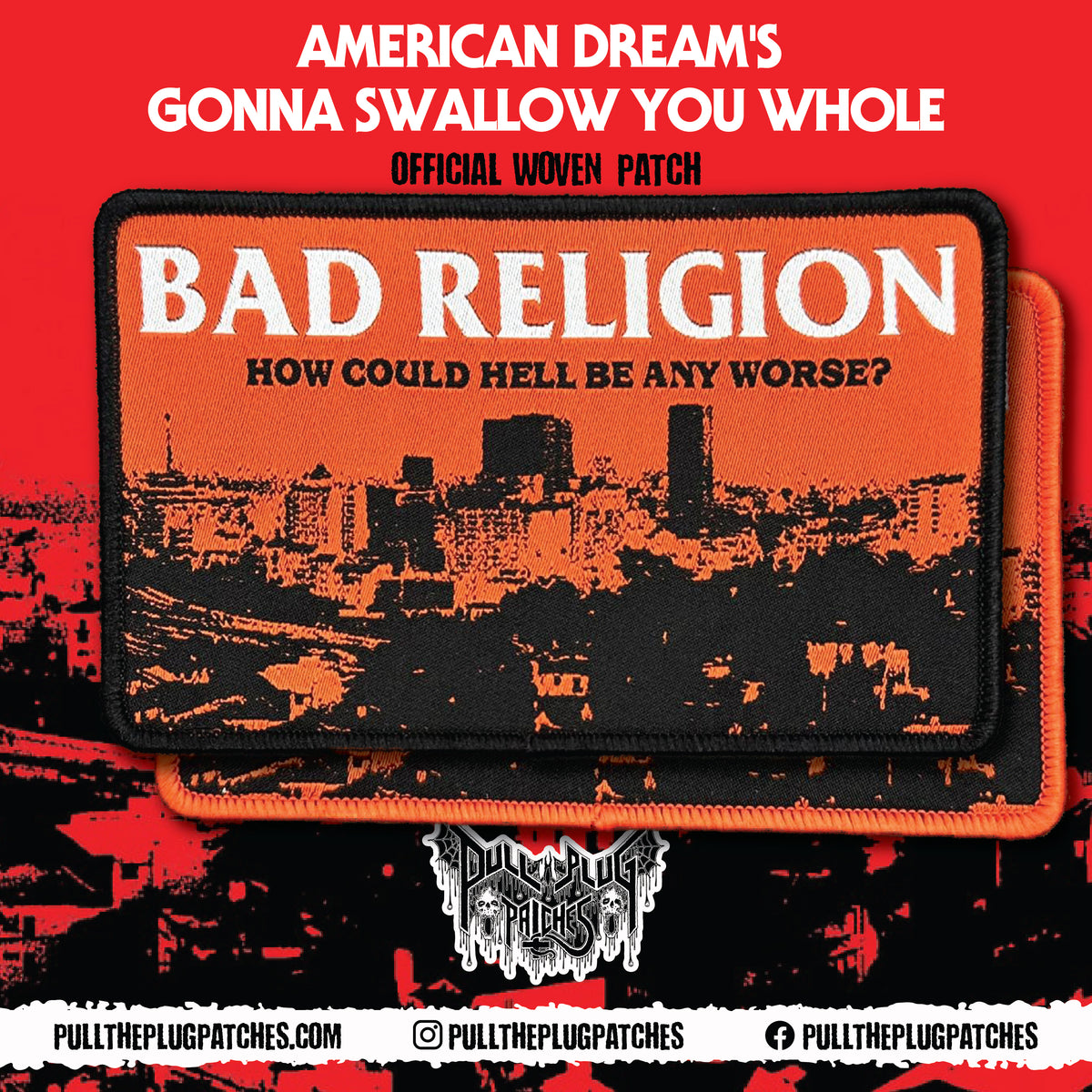 Bad Religion - How Could Hell Be Any Worse? - Patch