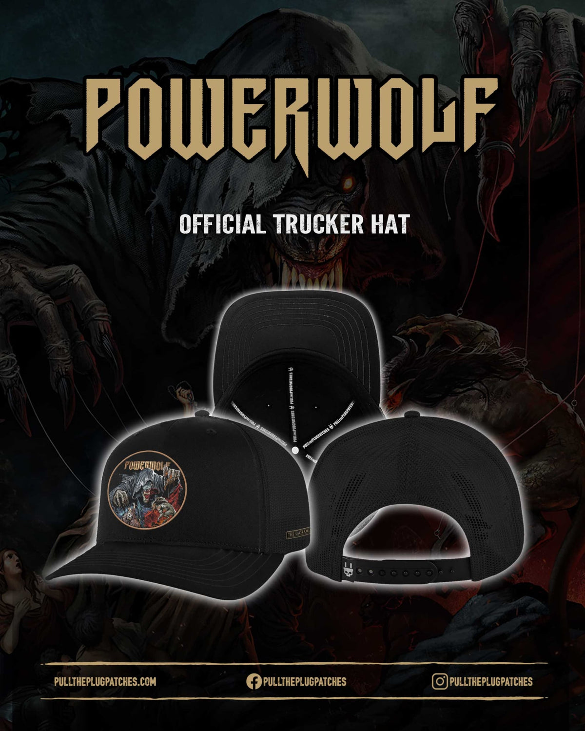 Powerwolf - The Sacrament of Sin - Trucker Hat