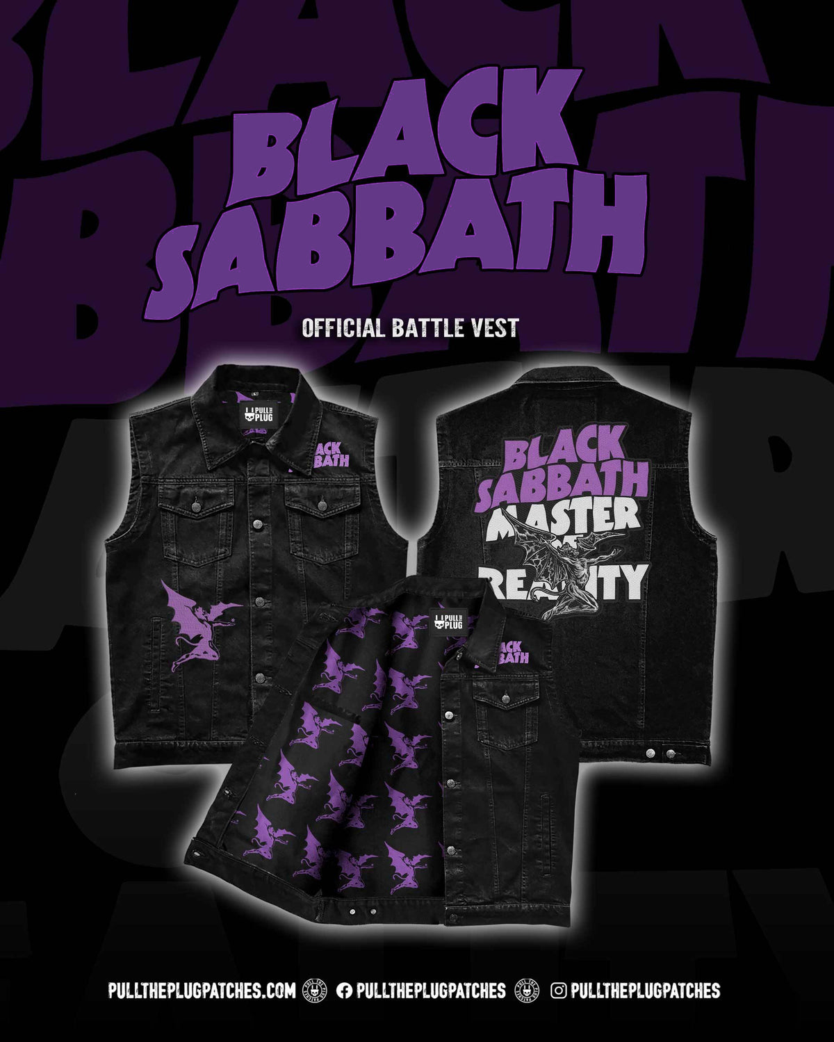 Black Sabbath - Master Of Reality - Vest
