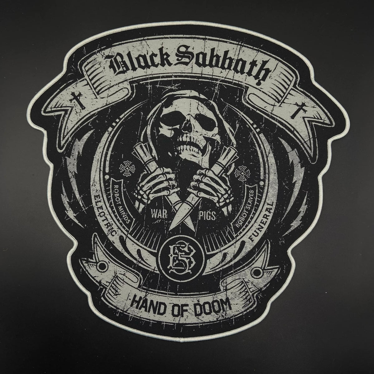 Black Sabbath - Hand Of Doom - Backpatch