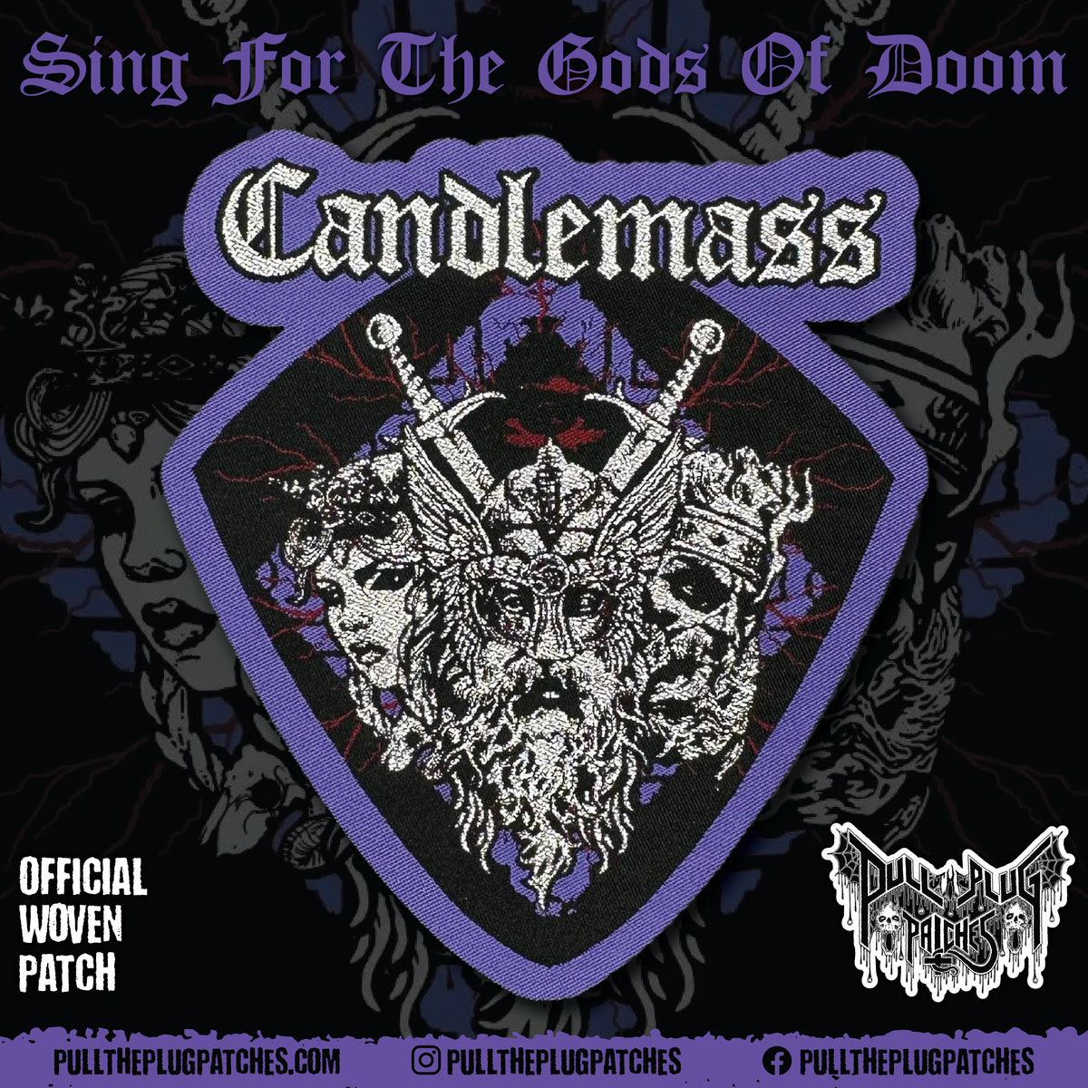 Candlemass - Scandinavian Gods - Patch