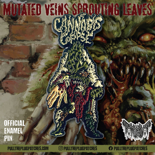 Cannabis Corpse - Nug So Vile - Enamel Pin