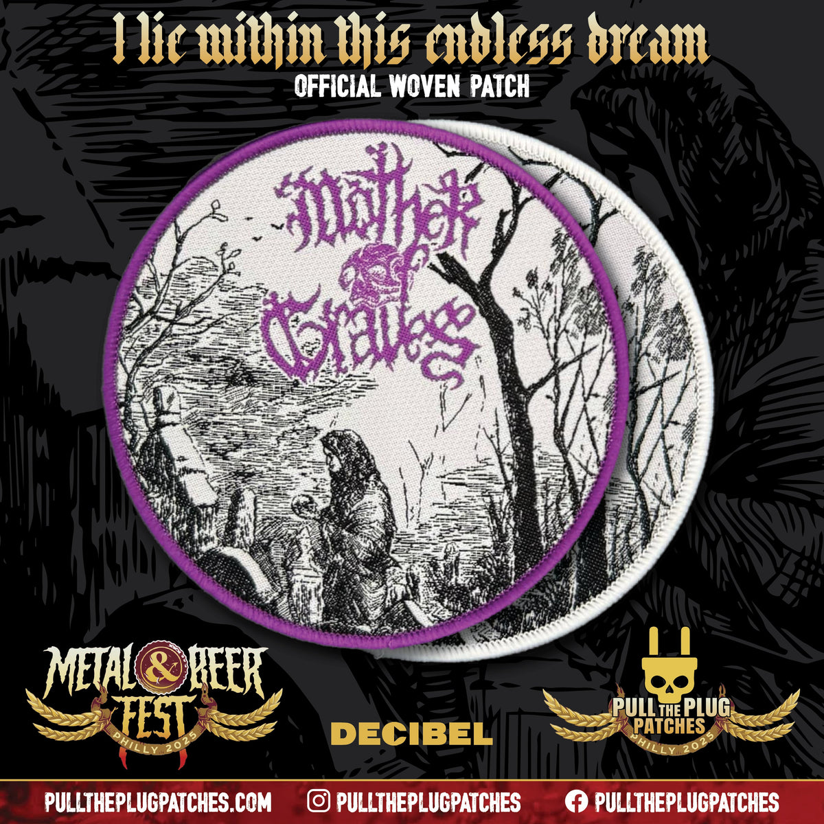 Mother Of Graves - A Scarlet Threnody - Patch