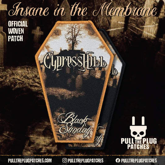Cypress Hill - Black Sunday Coffin - Patch