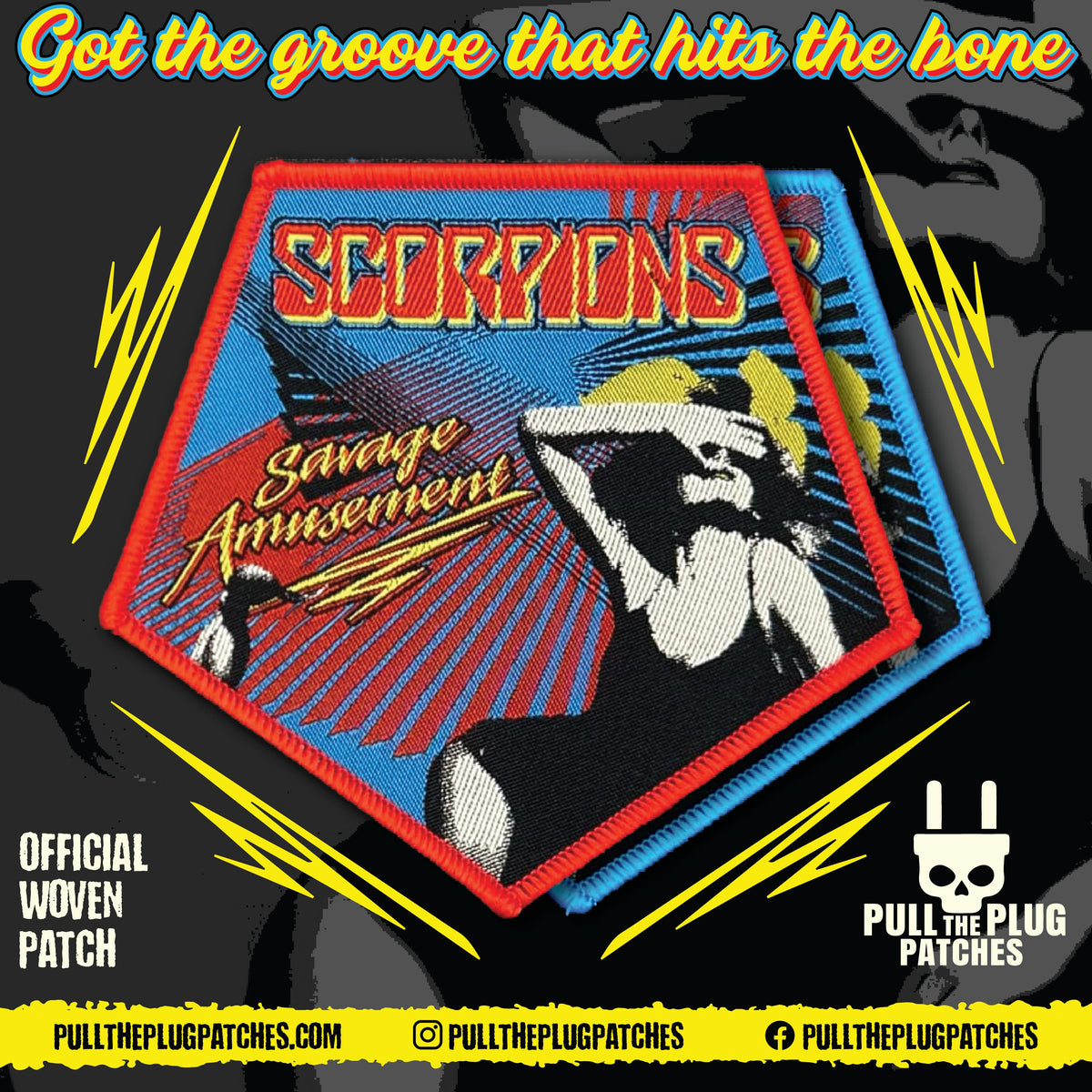 Scorpions - Love on the Run - Patch