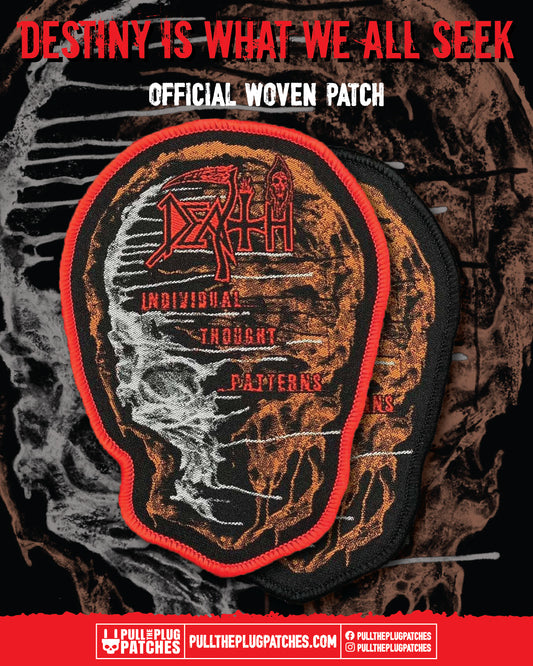 Death - Individual Thought Patterns x Exclusive Noah Cutter Meihoff Art - Skull Patch