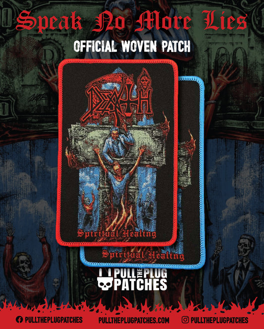 Death - Spiritual Healing x Exclusive Noah Cutter Meihoff Art - Patch (Limited Edition)