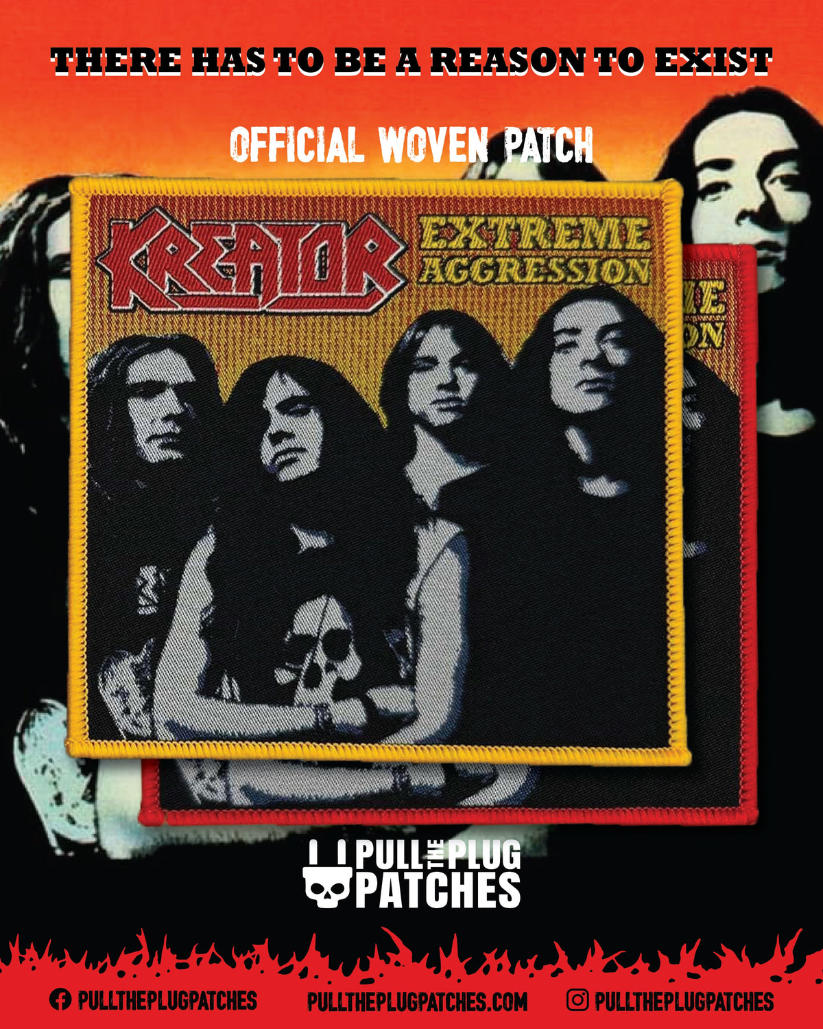 Kreator - Extreme Aggression - Square Patch