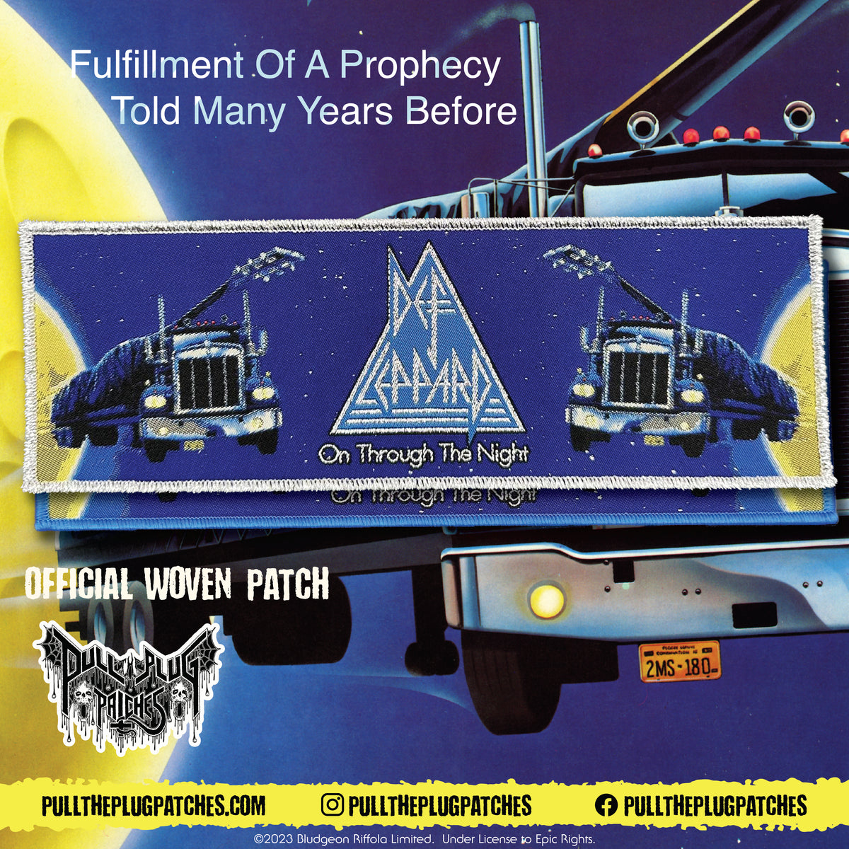 Def Leppard - On Through the Night - Strip Patch