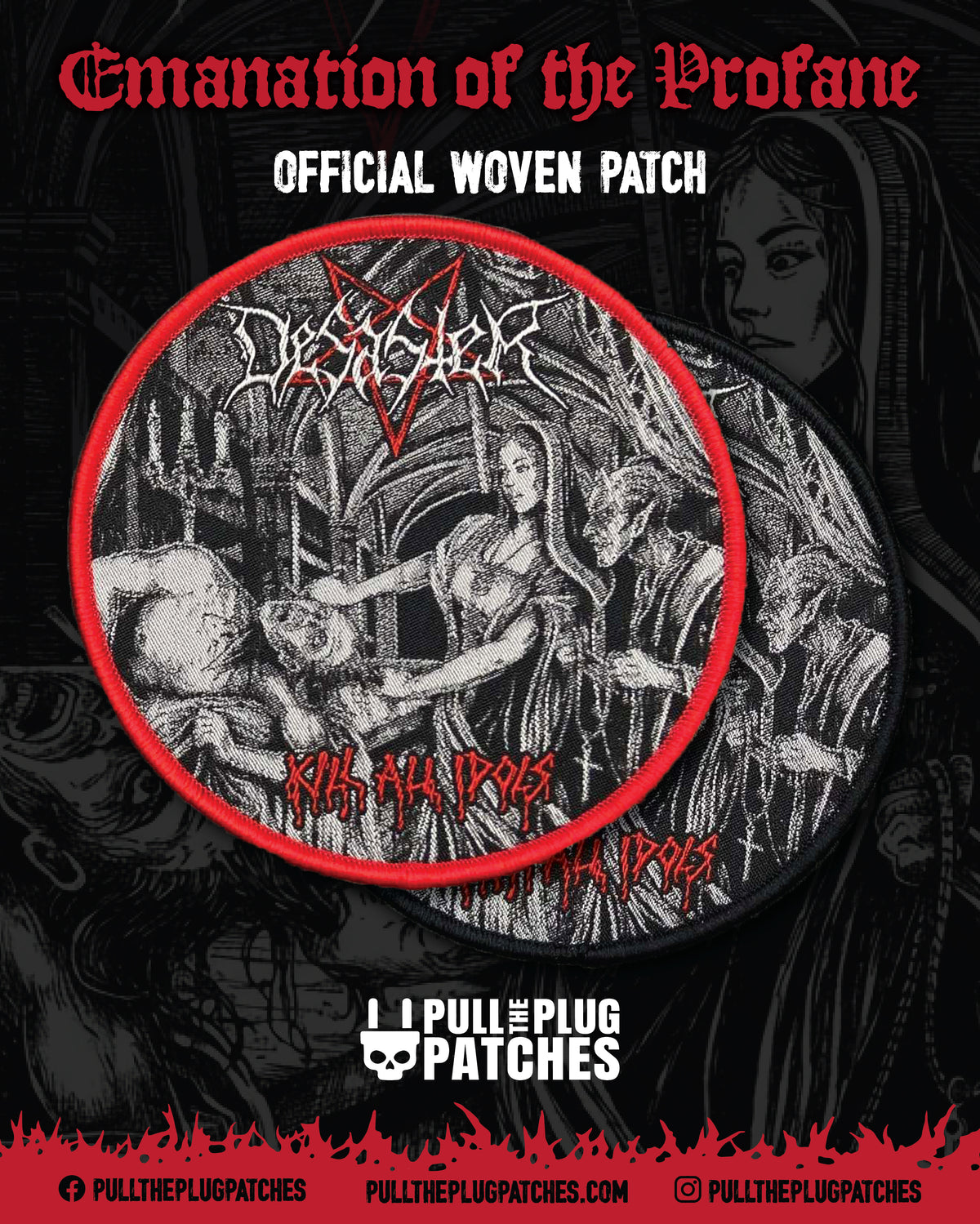 Desaster - Kill All Idols - Patch