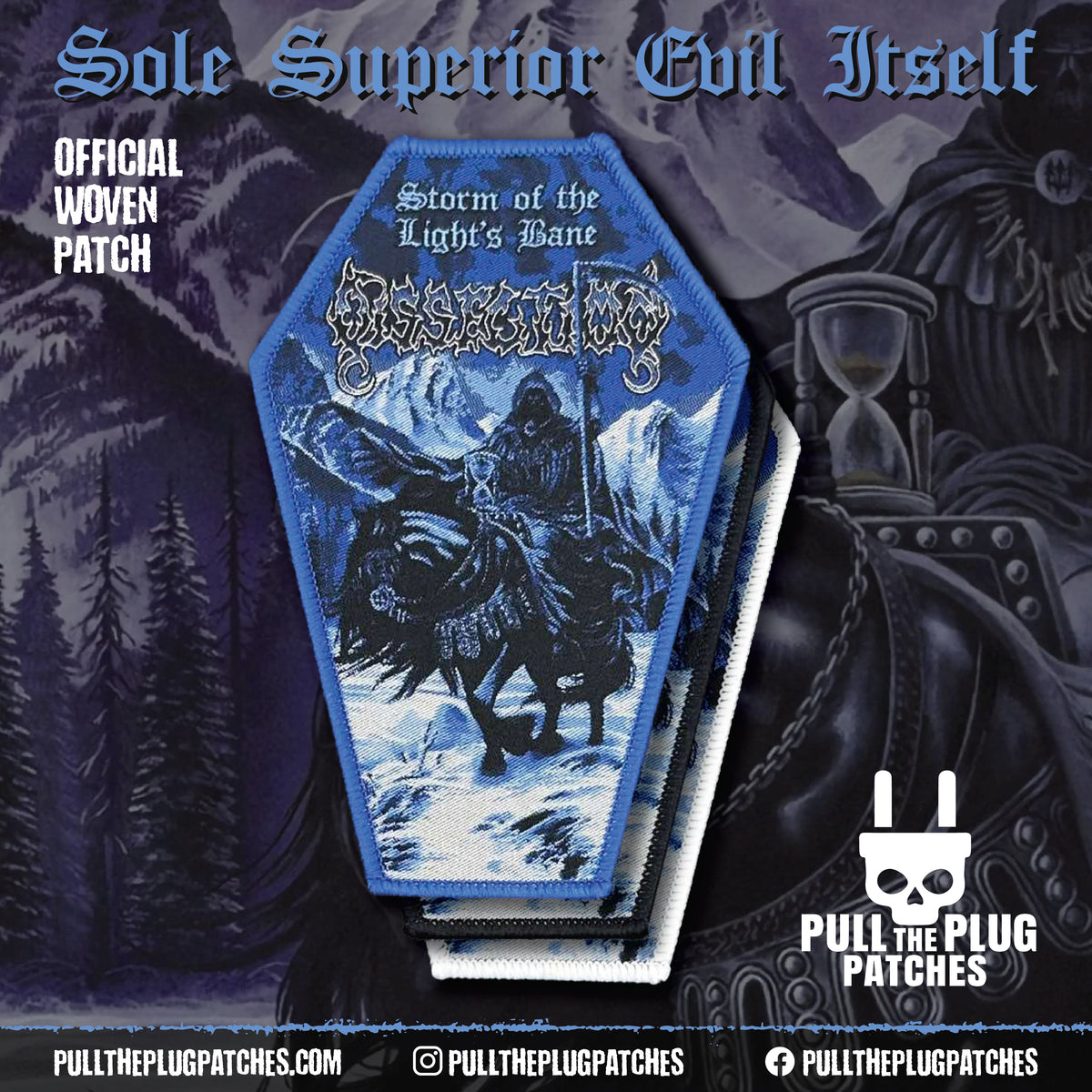 Dissection - Storm of the Lights Bane Coffin - Patch