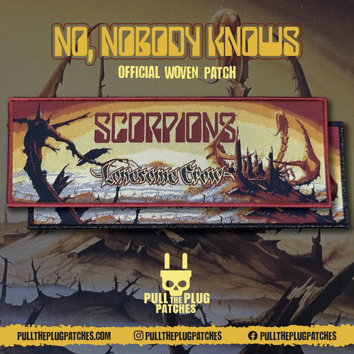 Scorpions - Lonesome Crow - Strip Patch