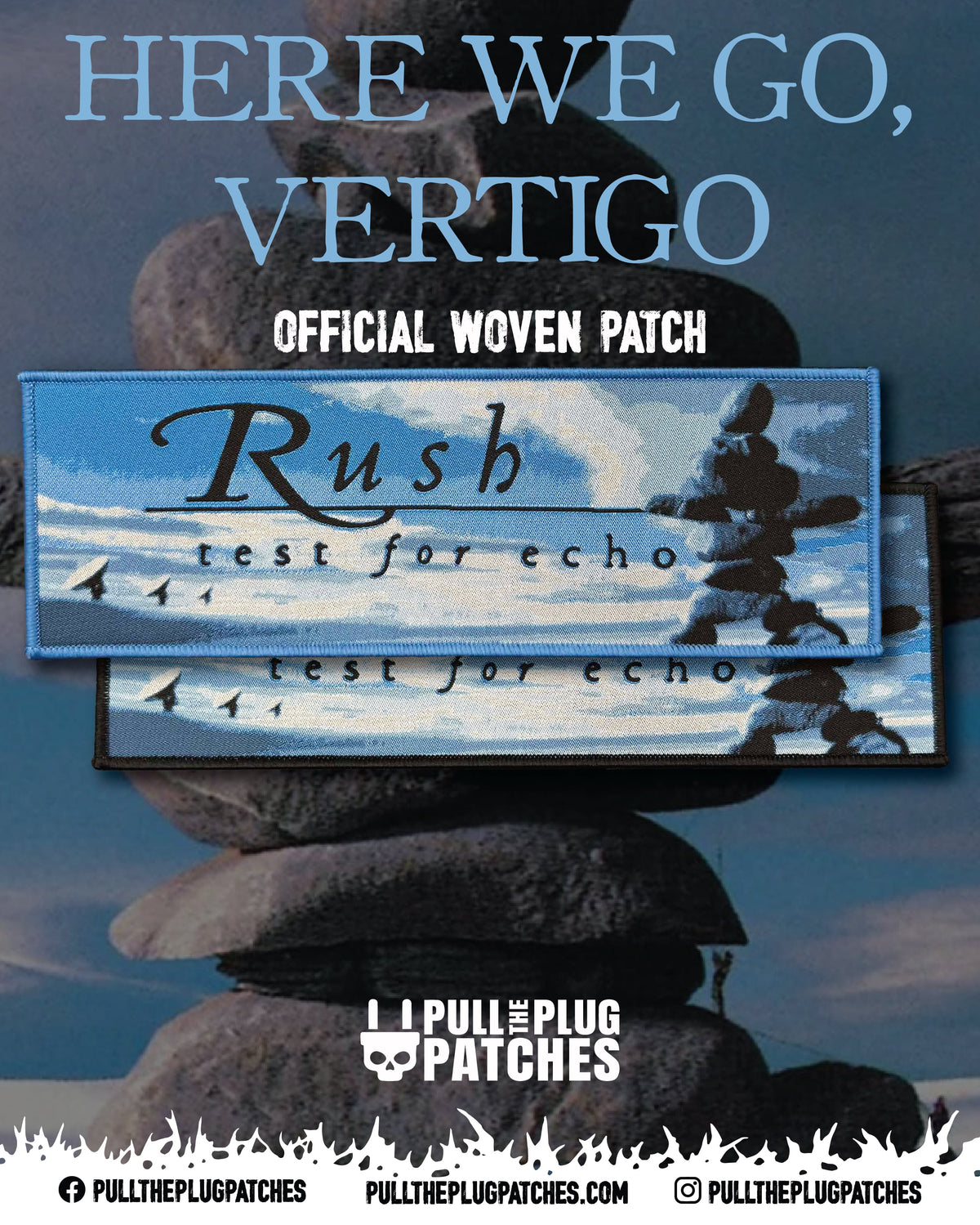 Rush - Test For Echo - Strip Patch