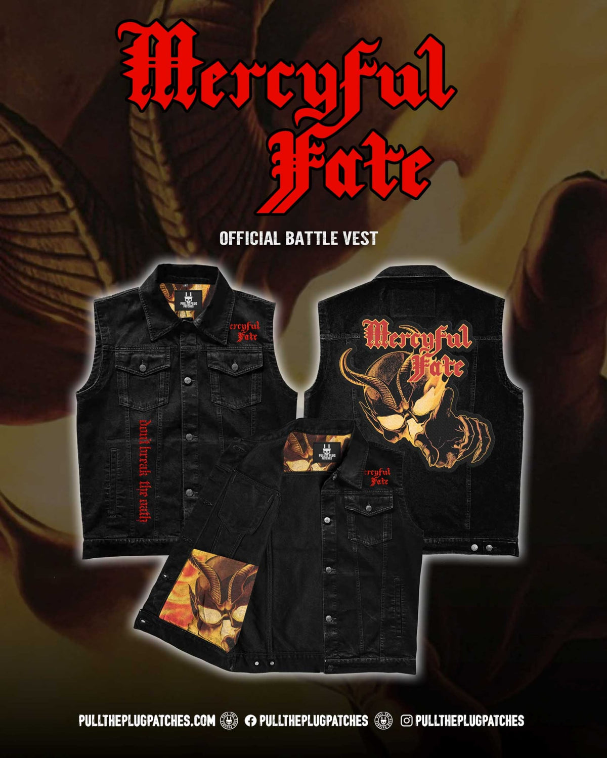 Mercyful Fate - Dont Break The Oath - Vest