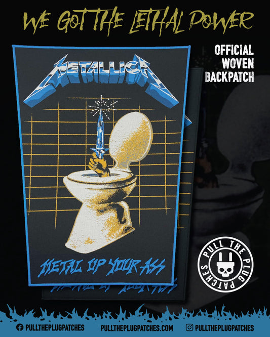 Metallica - Metal Up Your Ass - Backpatch