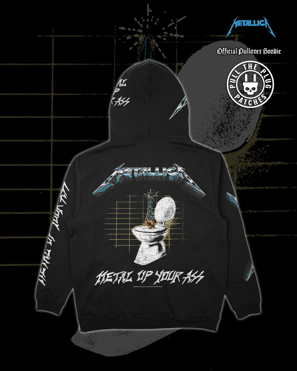 Metallica - Metal Up Your Ass - Deluxe Pullover Hoodie