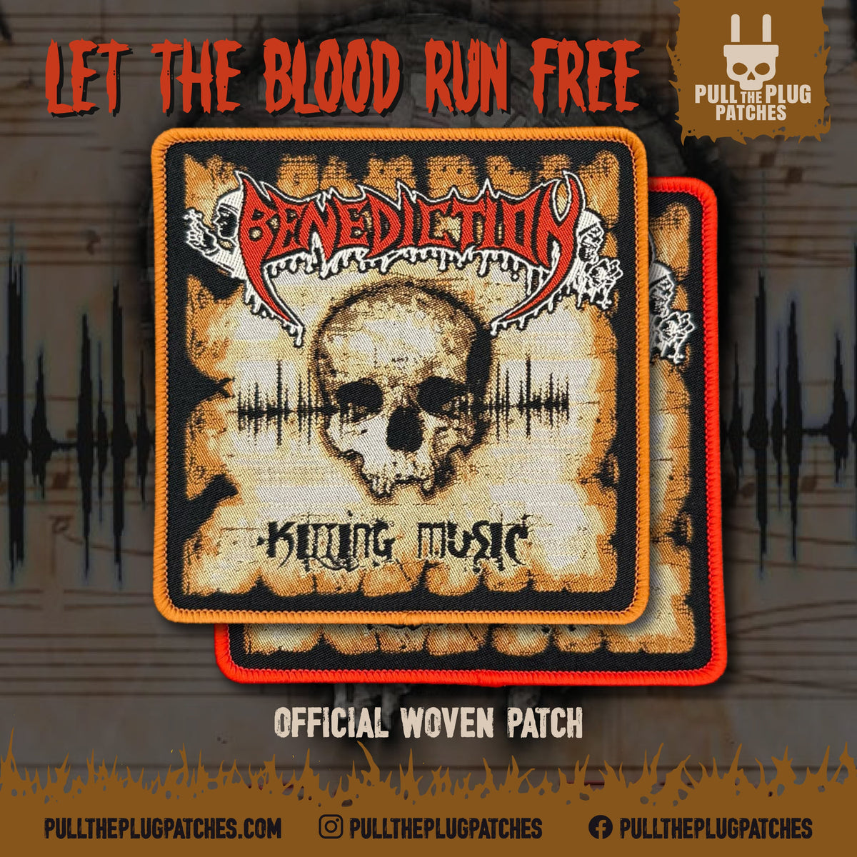 Benediction - Killing Music - Patch