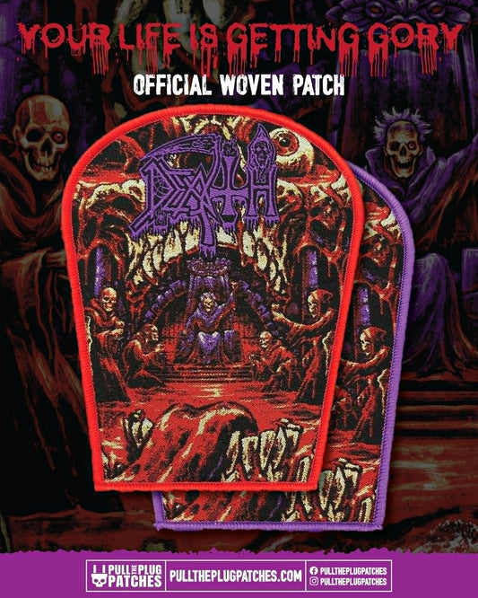 Death - Scream Blood Gore x Exclusive Noah Cutter Meihoff Art - Tomb Patch